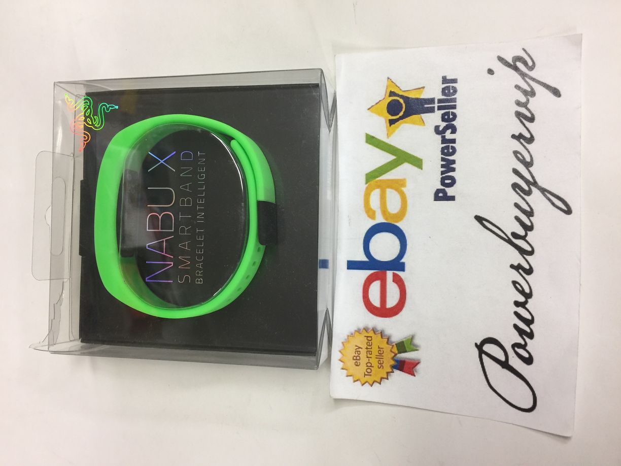 NEW Razer Nabu X Smartband Green No Sales Tax